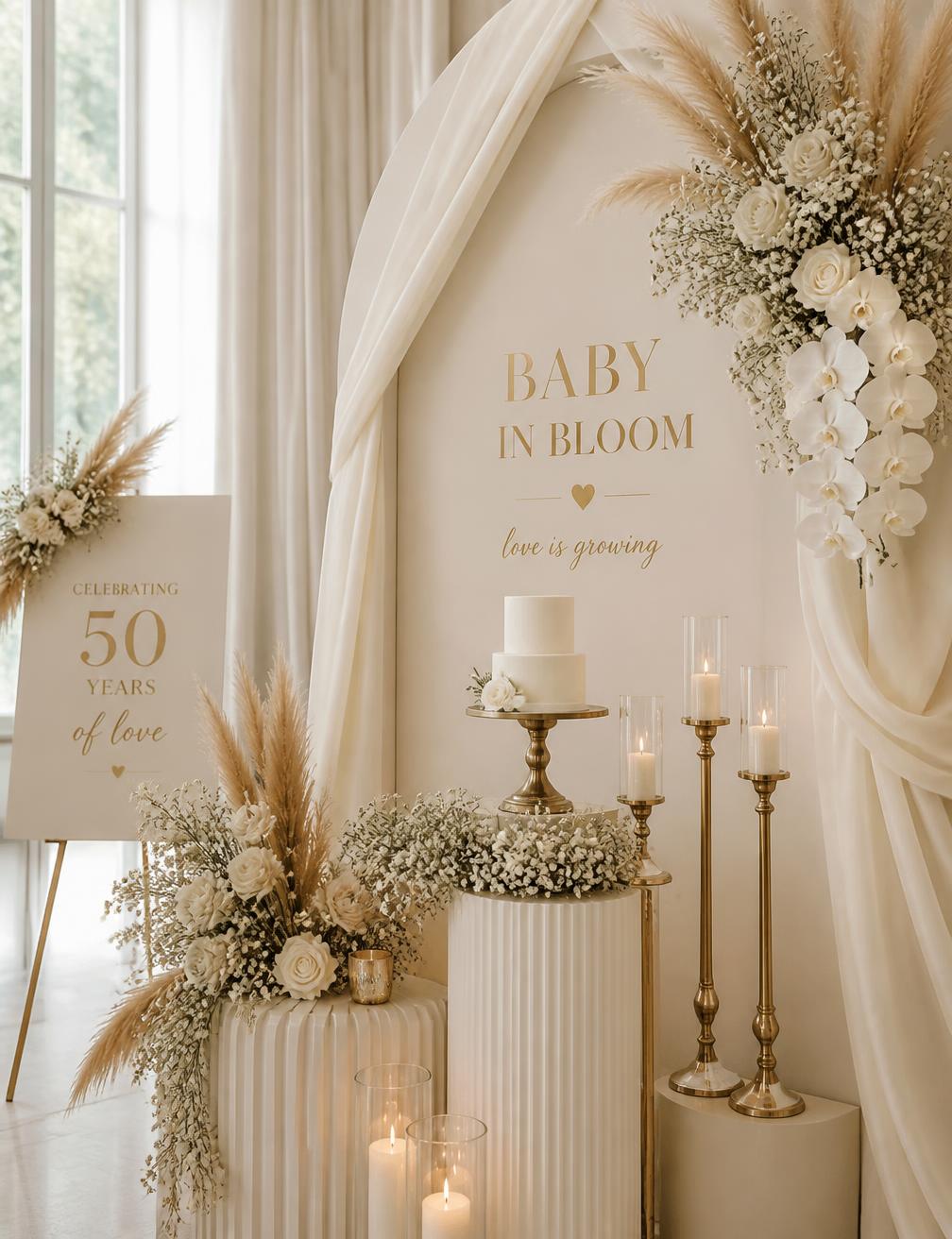 Milestones event decoration by AoneEvents