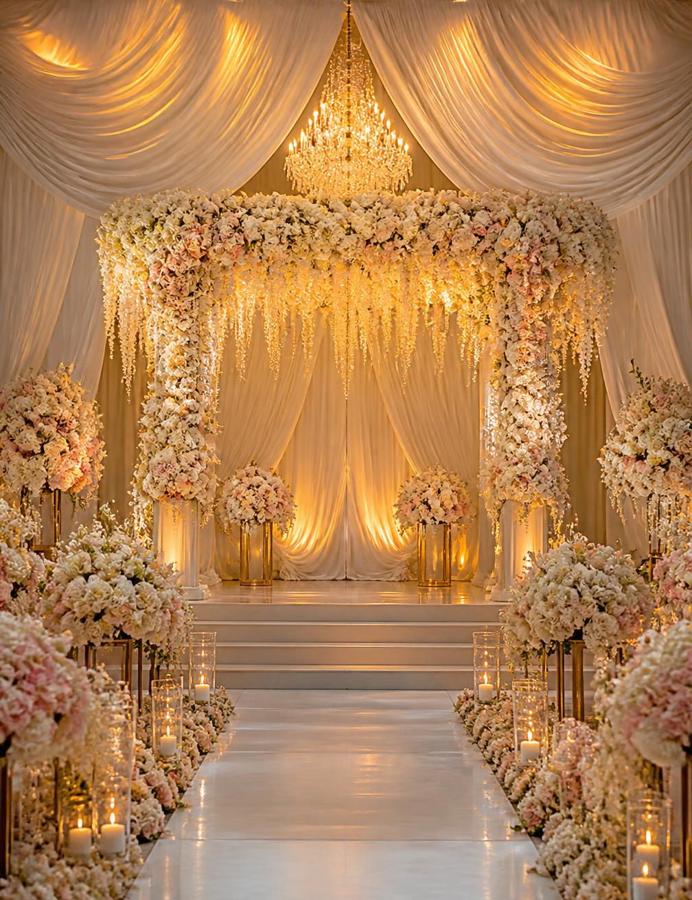 Weddings event decoration by AoneEvents